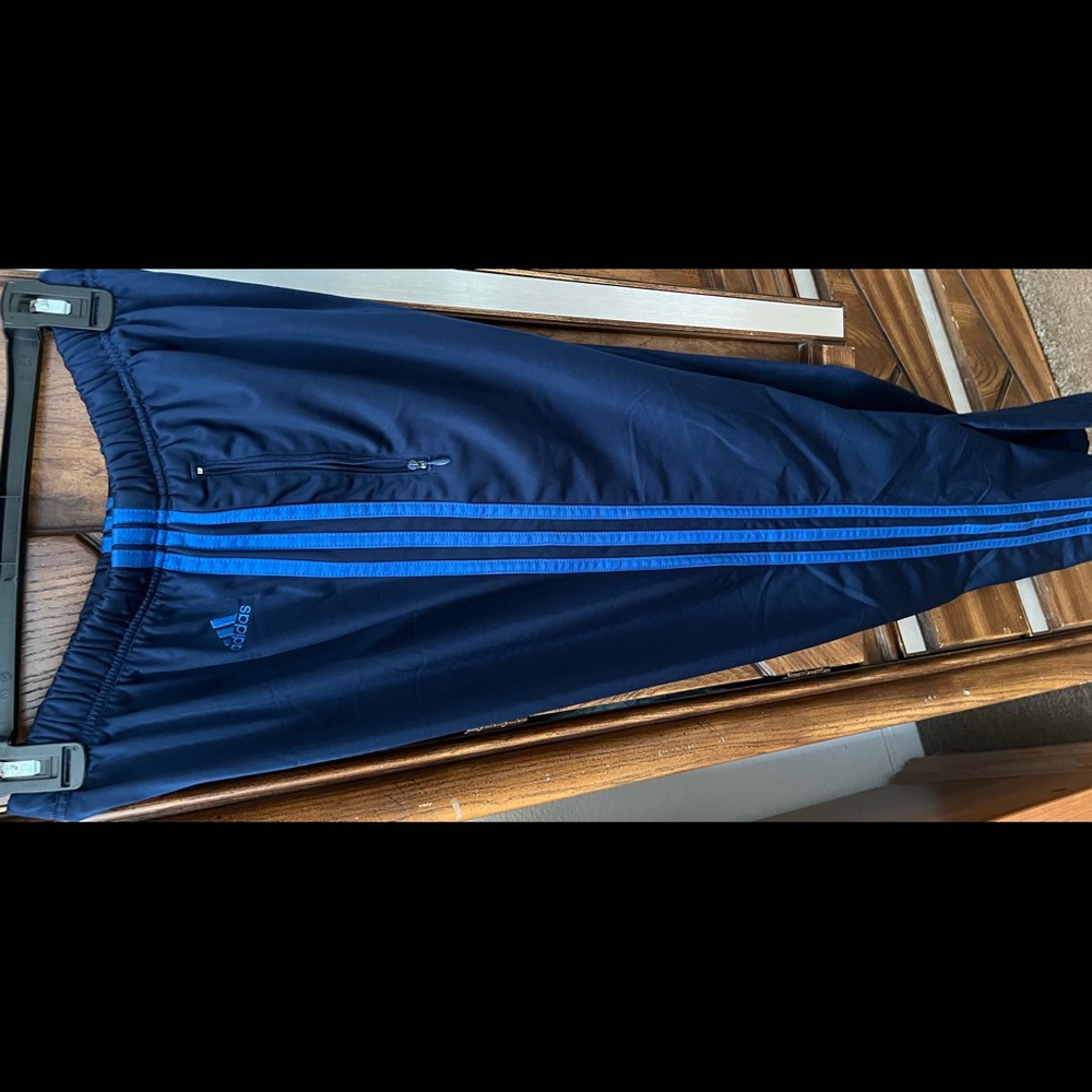 Women's VINTAGE Adidas Sweatpants in Blue w/ Blue Stripes | Size: M | Brand New